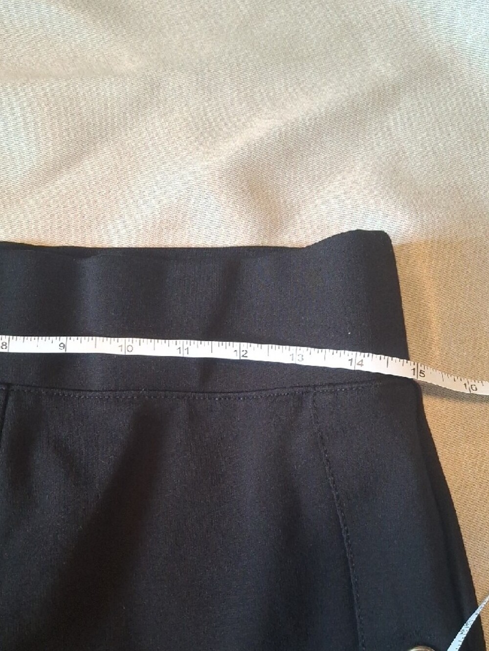 Cleo Black Pull-On Ponte Pants with Grommet Detail – Size M - Picture 4 of 7